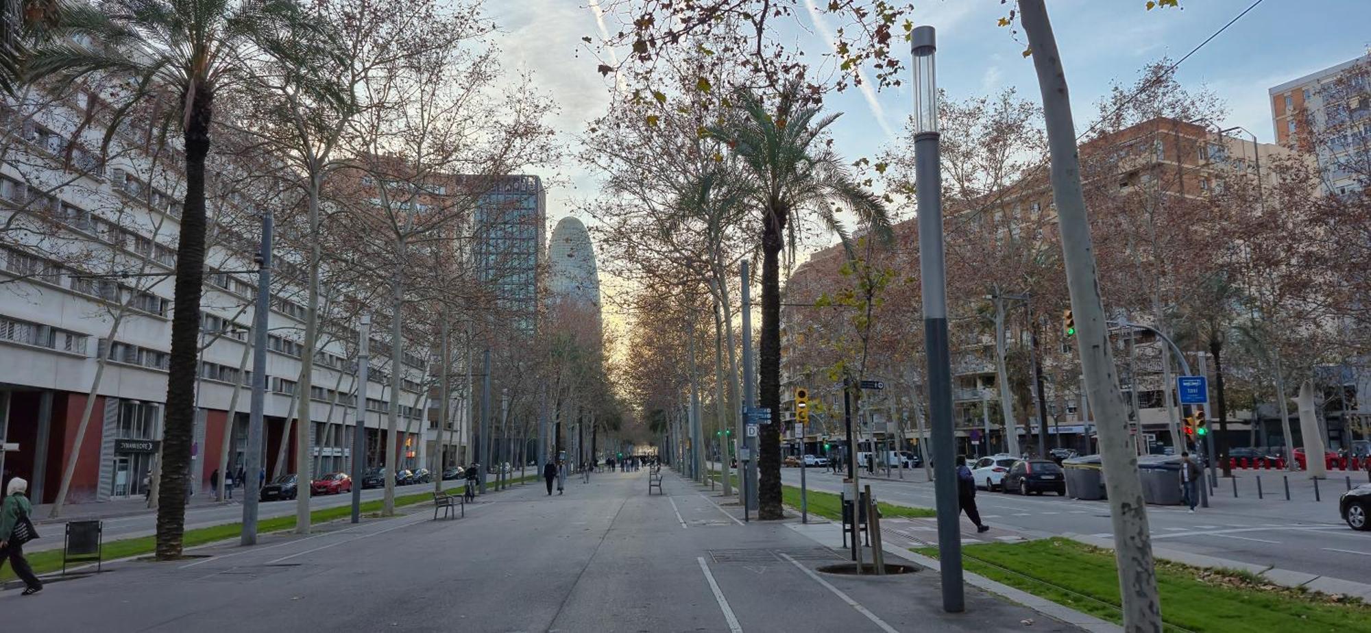 Apartamento En Avenida Diagonal - Torre Glorias - Angeles Terraza Barcelona Exteriör bild