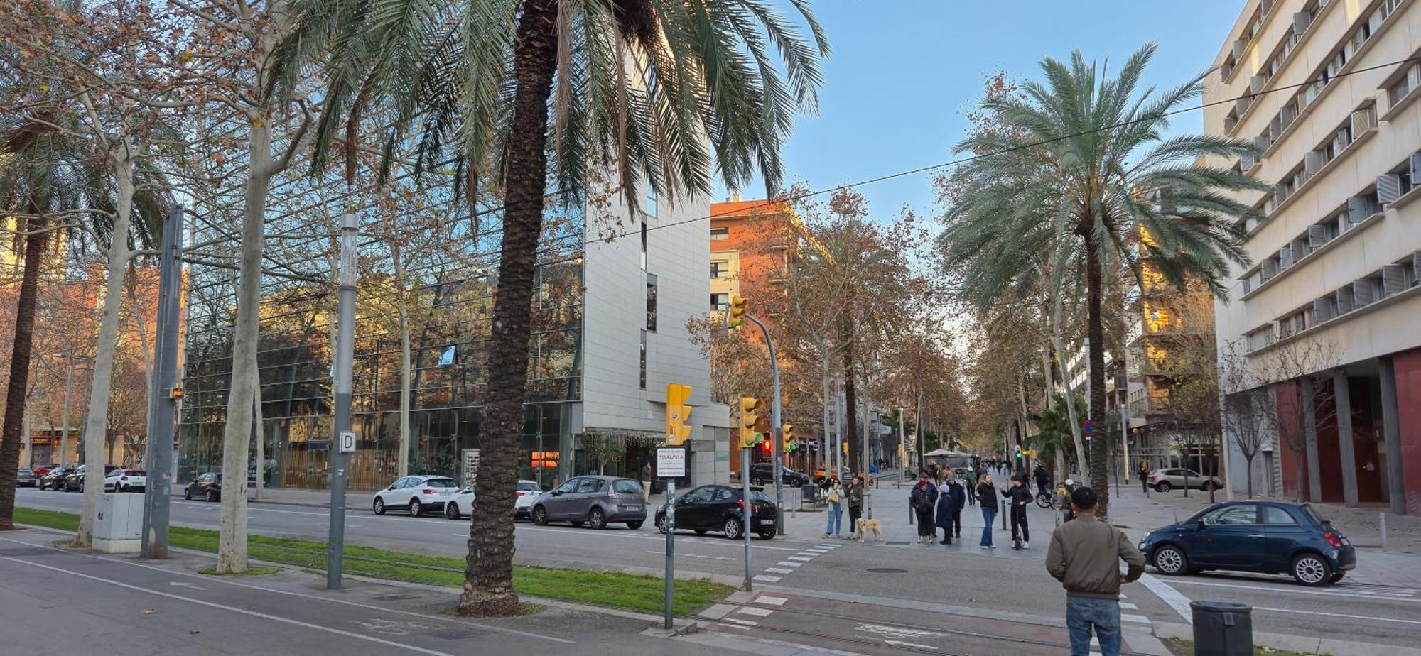 Apartamento En Avenida Diagonal - Torre Glorias - Angeles Terraza Barcelona Exteriör bild