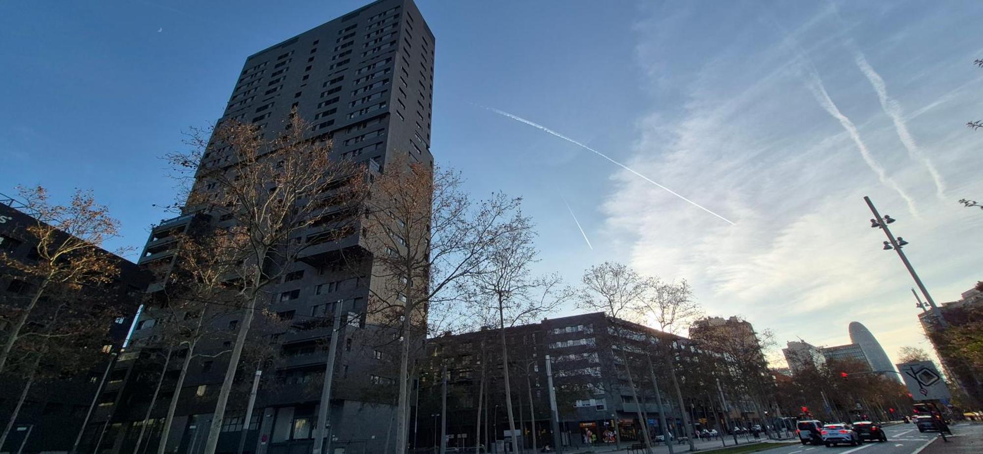Apartamento En Avenida Diagonal - Torre Glorias - Angeles Terraza Barcelona Exteriör bild